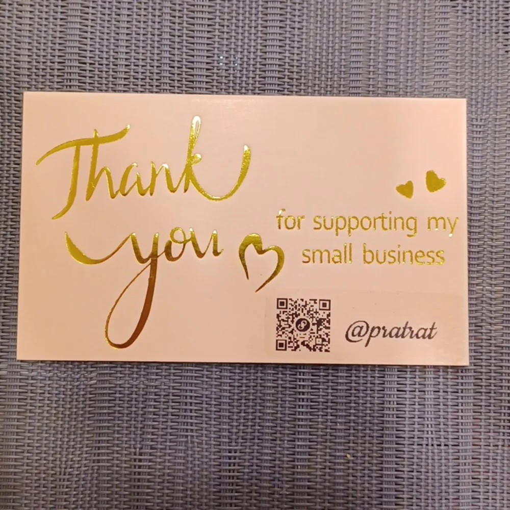 Personalized QR code stickers w/ closet name